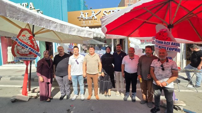 Taktak Ailesinin Mutlu Günü Bolvadin&#039;de Dükkan Açtılar