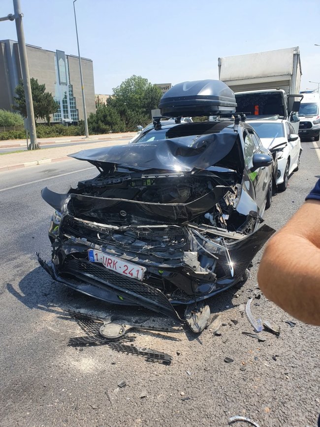 Emirdağlı Gurbetçi Gurbet Yolunda Kaza Geçirdi