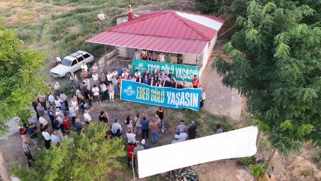 CHP Milletvekillerinden Eber Gölü Yaşasın Hareketine Destek