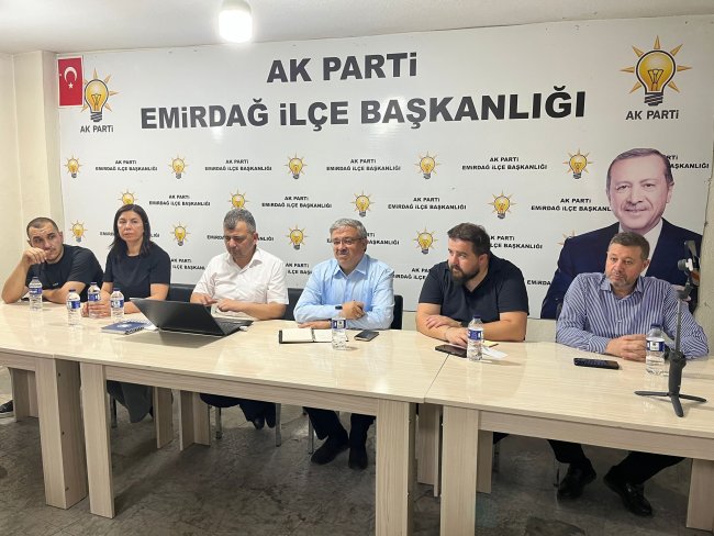AK Partili Yurdunuseven: Emirdağ'da Talepleri Not Ettik