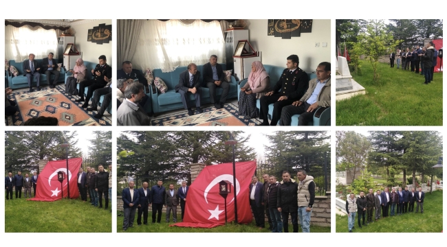 ŞEHİDİMİZE ALLAH RAHMET EYLESİN! TEK DUALARLA ANILDI