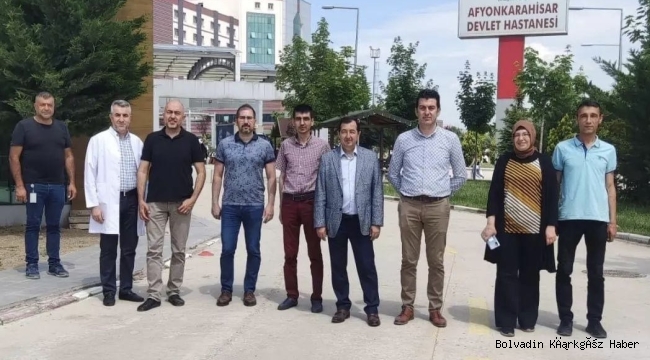 HASTALARA UZANAN ŞEFKATLİ EL HEMŞERİMİZ KOYUNCU’DAN TAKDİR ALAN BİR HİZMET DAHA