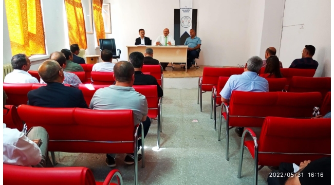 ÖZÇAL LGS DEĞERLENDİRME TOPLANTISI YAPTI