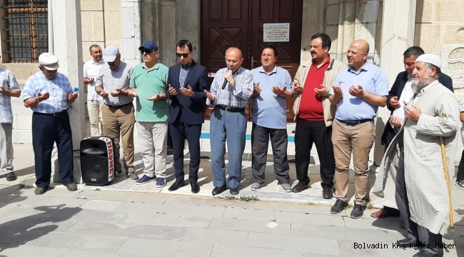 TOPÇU ve KOLAY HACI ADAYLARINI YALNIZ BIRAKMADI