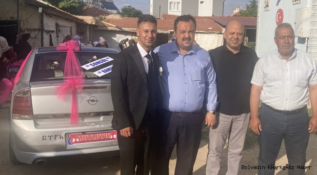 MUTLULUKLAR GAZİMİZ! AK PARTİ GAZİ RAMAZAN KUMRAL'ı MUTLU GÜNÜNDE YALNIZ BIRAKMADI