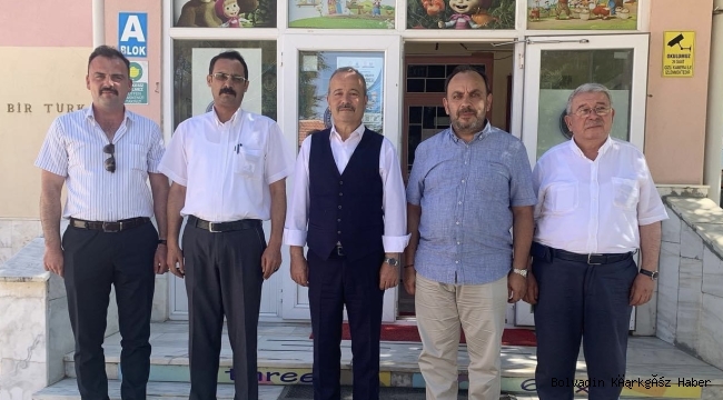 TAYTAK’TAN MÜDÜR BAYRAM’A ZİYARET