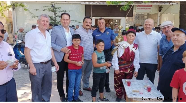 GÖKSU CAMİ ÇIKIŞI AŞURE İKRAMI YAPTI!