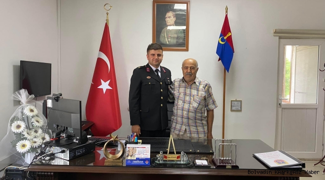 JANDARMA KOMUTANIMIZA YENİ RÜTBE