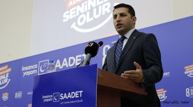 SAADET PARTİSİ MERKEZ İLÇE KONGRESİ YAPTI