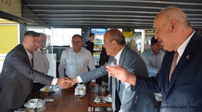 TAYTAK MUHTARLARLA BİR ARAYA GELDİ