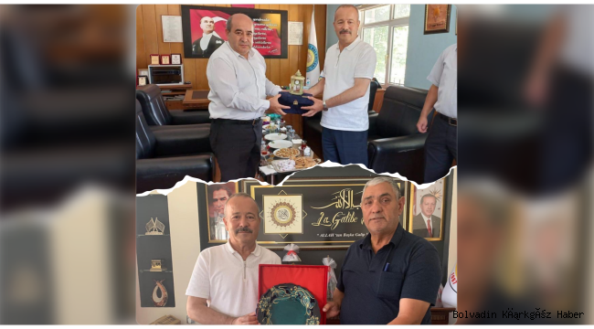 TAYTAK'TAN DİŞLİ ve ÖZBURUN BELEDİYELERİNE ZİYARET
