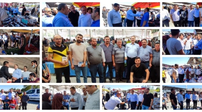 AFYONKARAHİSAR’DA ESNAF AK PARTİ’YE BÜYÜK TEVECCÜH GÖSTERDİ