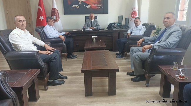 FİDAN ve BOYAR’DAN AĞIR CEZA REİSİ’NE ve BAŞSAVCI’YA HAYIRLI OLSUN ZİYARETİ