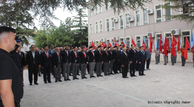 İLÇEMİZDE GAZİLER GÜNÜ ANMA PROGRAMI YAPILDI