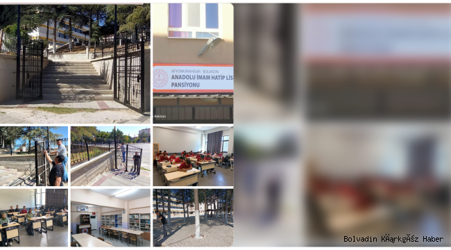 İMAM HATİP LİSESİNDE KISA SÜREDE GÜZEL İCRAATLAR YAPILDI