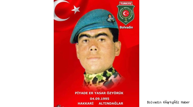 KARAYOKUŞ’LU ŞEHİDİMİZİ ŞEHADETİNİN 27. YIL SENE- İ DEVRİYESİNDE RAHMETLE ANIYORUZ
