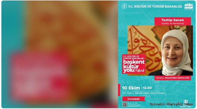 BAŞKENT KÜLTÜR YOLU FESTİVALİNDE BOLVADİN’Lİ SANATÇIMIZ SEMRA ATA SÖYLEŞİSİ