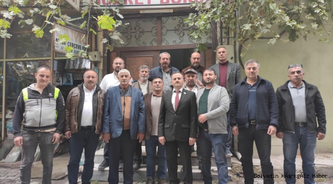 BORSA BAŞKANI HACI BOYAR TEŞEKKÜR ETTİ