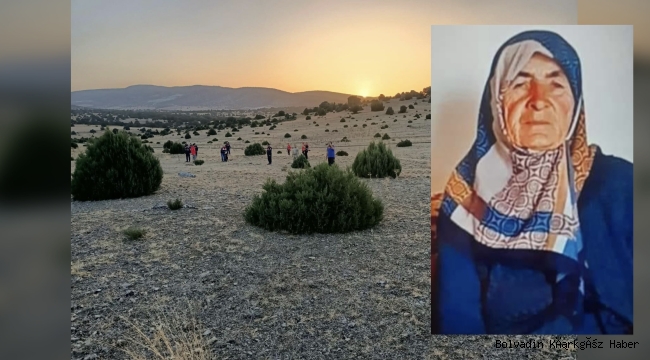 EMİRDAĞ'DA KAYIP AYŞE ÇEPEL'İN 23 GÜN SONRA CESEDİ BULUNDU!