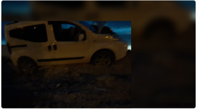 İLÇEMİZDE MADDİ HASARLI KAZA!