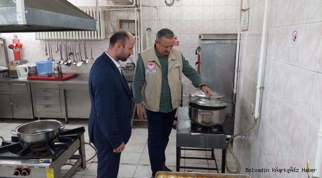 OKUL KANTİNLERİ VE YEMEKHANELERİ DENETLENDİ