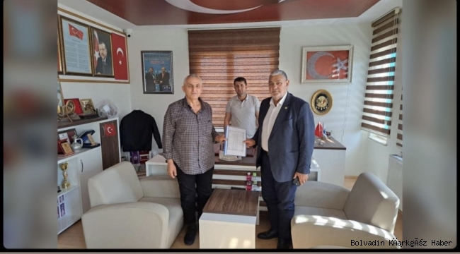 ÖZBURUN BELEDİYE BAŞKANI TEKSTİL FABRİKASINDA SON AŞAMAYA GELDİ