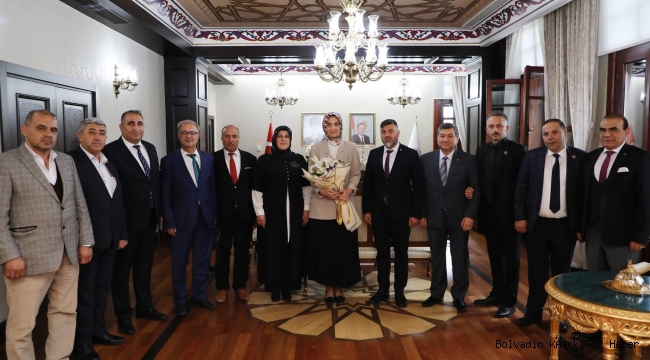 VALİ YİĞİTBAŞI’NA MUHTARLARDAN ZİYARET