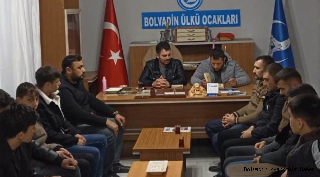 BOLVADİN ÜLKÜ OCAKLARI BAŞKANLIĞI’NDAN MERHUM KOÇUM’A KURAN- I KERİM TİLAVETİ