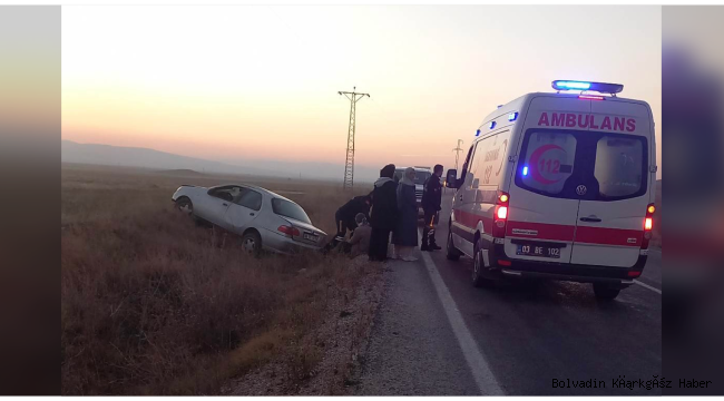 ÇOBANLAR YOLUNDA YİNE KAZA!