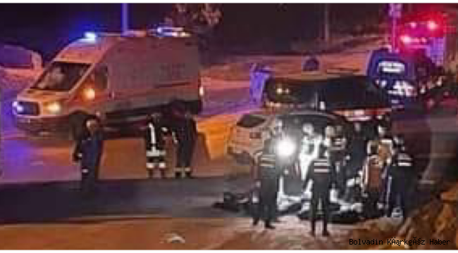 DEHŞET VERİCİ KAZA ! 4 ÖLÜ VAR