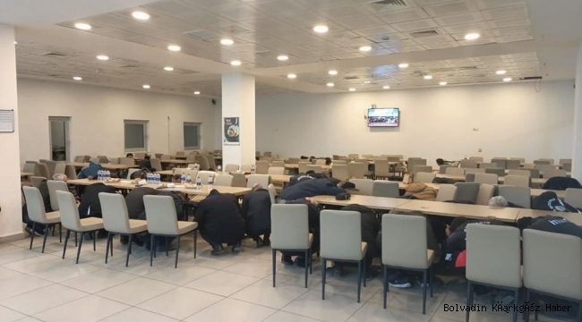 İLÇEMİZDE ÇÖK KAPAN TUTUN TATBİKATI YAPILDI