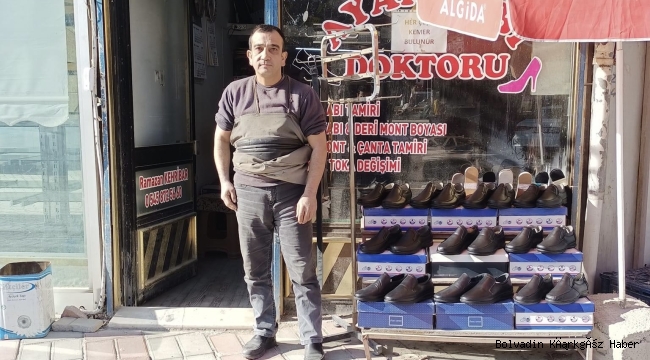 KEHRİBAR VATANDAŞIN BÜTÇESİNE UYGUN AYAKKABI SATIŞINA BAŞLADI