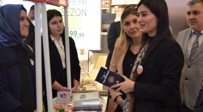 VALİ YARDIMCISI TEYMUR’DAN AİLE SOSYAL HİZMETLER İL MÜDÜRLÜĞÜ STANDINA ZİYARET