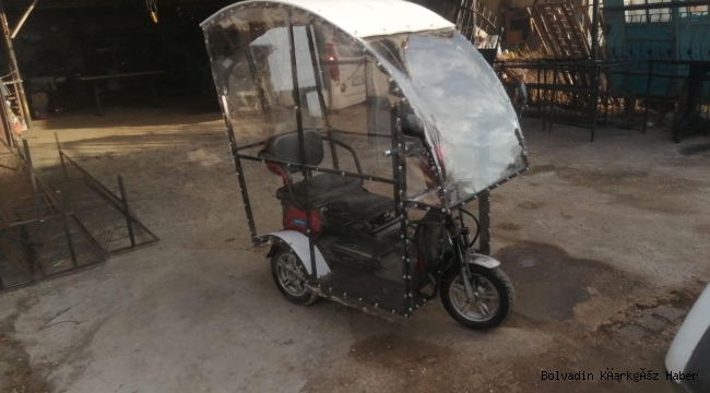 BAŞARILI DEMİRCİ ALPASLAN’DAN ŞİMDİDE MİNİ ŞARJLI KABİN