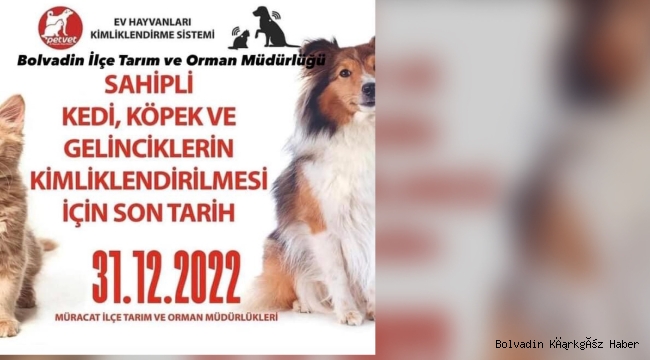 BOLVADİN İLÇE TARIM UYARDI  SON GÜN 31.12.2022