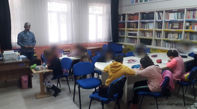 CEYLAN EMET İLKOKULUNDA ZEKA OYUNLARI KURSU DÜZENLENDİ