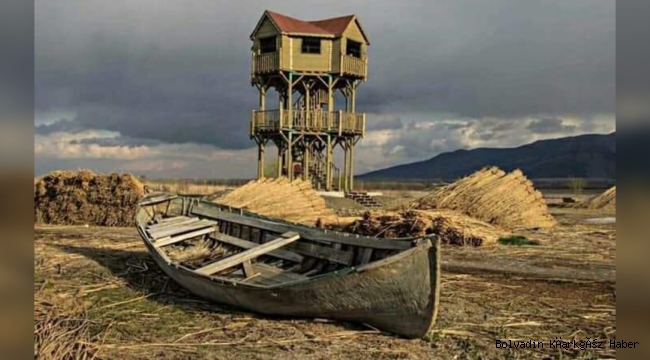 EBER GÖLÜ ARTIK YANMAYACAK! KULE KURULUYOR