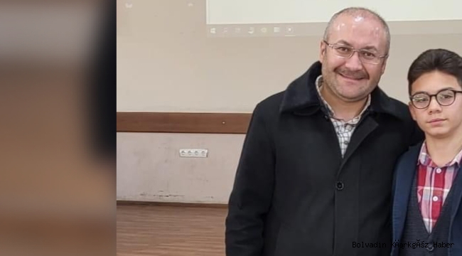 MAŞALLAH YAVRUMUZA! KURANI KERİM OKUMA YARIŞMASINDA İKİNCİ OLDU