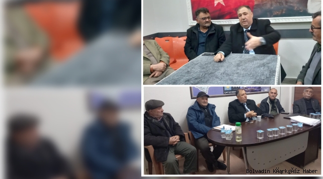 MISIRLIOĞLU ÇAY ve SULTANDAĞI TEŞKİLATLARINI ZİYARET ETTİ