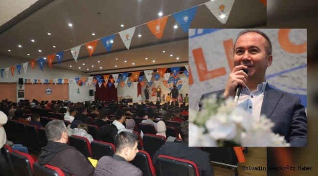 ULUÇAY: İLK OYUNU AK PARTI’YE ve CUMHURBAŞKANIMIZ ERDOĞAN’A VERECEK OLAN GENÇLERİMİZ DAVAYA BAĞLI