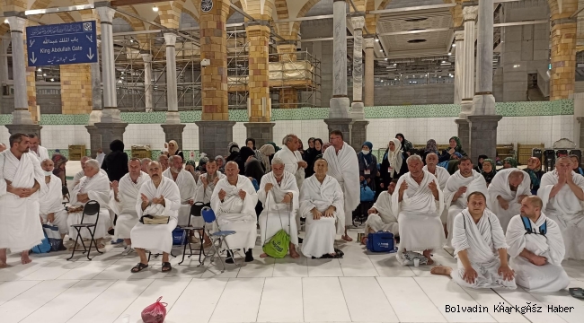 ALLAH RAZI OLSUN HACILARIMIZDAN! BOLVADİN İÇİN DUA ETTİLER