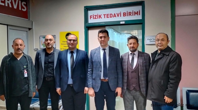 BAŞKAN KOYUNCU BOLVADİN ve EMİRDAĞ DEVLET HASTANELERİNİ YERİNDE İNCELEDİ