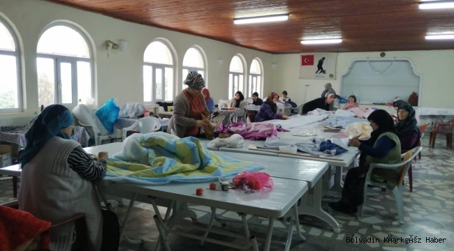 BOLVADİNLİ KADINLAR ÖĞRENMENİN YAŞI YOK DEDİ