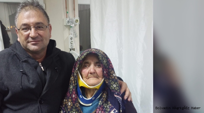 ÖZBURUN&#039;DA YAŞLI TEYZEYİ DARP İDDİASI
