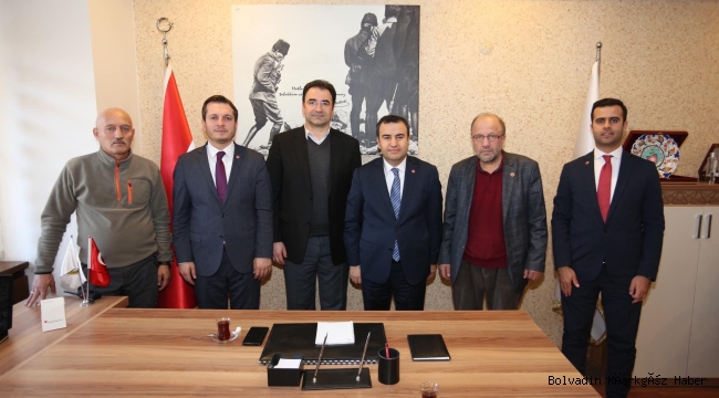 SAADET PARTİSİ İL TEŞKİLATINDAN GAZETECİLER CEMİYET’İNE ZİYARET