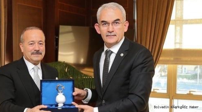 TAYTAK ORMAN GENEL MÜDÜRÜ KARACABEY’İ ZİYARET ETTİ