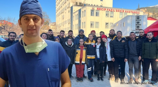 BÖLGEDE HAYAT KURTARAN SAĞLIK EKİBİ ALNININ AKIYLA DÖNDÜ! KOYUNCU’DAN TEŞEKKÜR