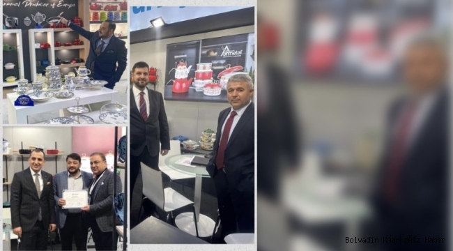 BOLVADİNLİ İŞ ADAMLARI ALMANYA FUARI'NDA