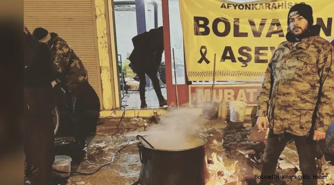 ELBİSTAN’DA BOLVADİN AŞEVİ KAZANI TÜRÜM TÜRÜM KAYNIYOR