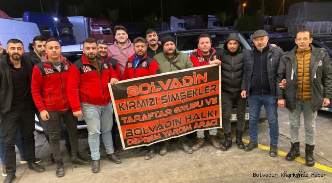 KIRMIZI ŞİMŞEKLER’DEN AFETZEDELERE YARDIM ELİ